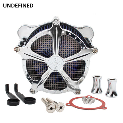 Motorcycle CNC Air Cleaner Filter Intake For Harley Touring Electra Street Glide Road King Custom 2008-16 Softail Dyna Low Rider
