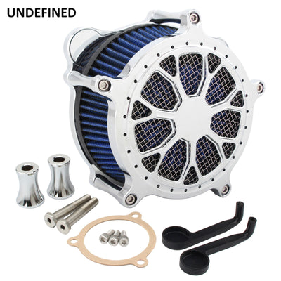 Motorcycle CNC Air Cleaner Filter Intake For Harley Touring Electra Street Glide Road King Custom 2008-16 Softail Dyna Low Rider