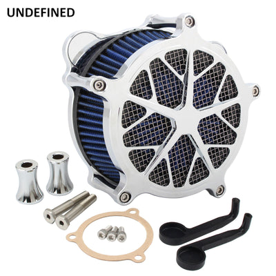 Motorcycle CNC Air Cleaner Filter Intake For Harley Touring Electra Street Glide Road King Custom 2008-16 Softail Dyna Low Rider