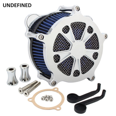 Motorcycle CNC Air Cleaner Filter Intake For Harley Touring Electra Street Glide Road King Custom 2008-16 Softail Dyna Low Rider