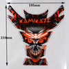 Motorcycle Universal Tankpad, tank pad, 3D Tank pad Stickers, Oil Gas Protector,Tank protector for SUZUKI YAMAHA free keychain