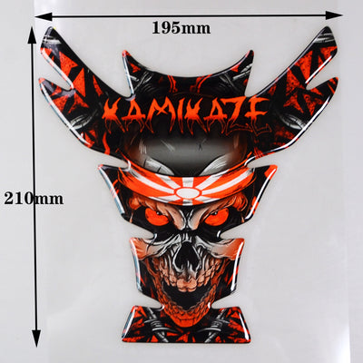 Motorcycle Universal Tankpad, tank pad, 3D Tank pad Stickers, Oil Gas Protector,Tank protector for SUZUKI YAMAHA free keychain