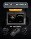 7''5" Motorcycle Multimedia Player 2K HD Recorder GPS Navigation Wireless CarPlay Android Auto IPX8 Waterproof Screen Bluetooth