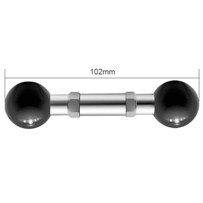 1 inch Ball Head Adapter for Mount Motorcycle Handlebar Base Clip Rearview Mirror Bracket Bike Riding Action Camera Parts