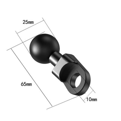 1 inch Ball Head Adapter for Mount Motorcycle Handlebar Base Clip Rearview Mirror Bracket Bike Riding Action Camera Parts