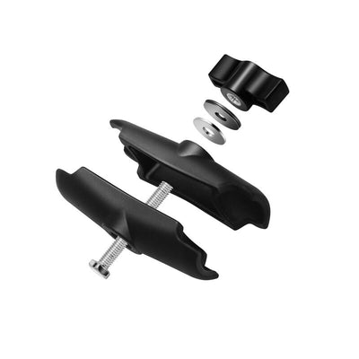 1 inch Ball Head Adapter for Mount Motorcycle Handlebar Base Clip Rearview Mirror Bracket Bike Riding Action Camera Parts