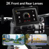 7''5" Motorcycle Multimedia Player 2K HD Recorder GPS Navigation Wireless CarPlay Android Auto IPX8 Waterproof Screen Bluetooth