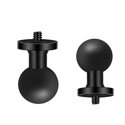 1 inch Ball Head Adapter for Mount Motorcycle Handlebar Base Clip Rearview Mirror Bracket Bike Riding Action Camera Parts