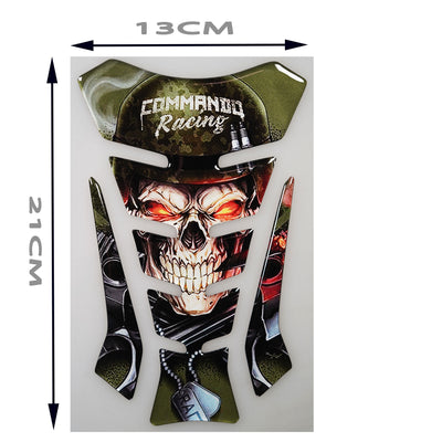 Motorcycle Universal Tankpad, tank pad, 3D Tank pad Stickers, Oil Gas Protector,Tank protector for SUZUKI YAMAHA free keychain