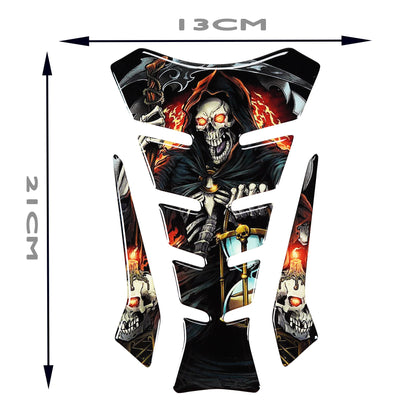 Motorcycle Universal Tankpad, tank pad, 3D Tank pad Stickers, Oil Gas Protector,Tank protector for SUZUKI YAMAHA free keychain