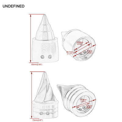 Motorcycle Front Axle Cap Nut Covers For Harley Dyna Street Bob Low Rider Fat Bob Touring Road King Road Glide Road Glide