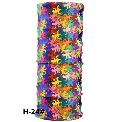 New Fashion Dragon Bicycle Motorcycle Bandana Scarf Tube Scarf Gift for Baby Multifunctional Seamless Tubular Scarf HY15