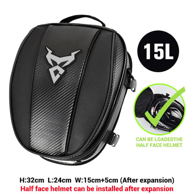 MOTOCENTRIC Waterproof Motorcycle Bag High Capacity Motocross Backpack Multi-functional Motorbike Seat Bag Touring Moto Bags