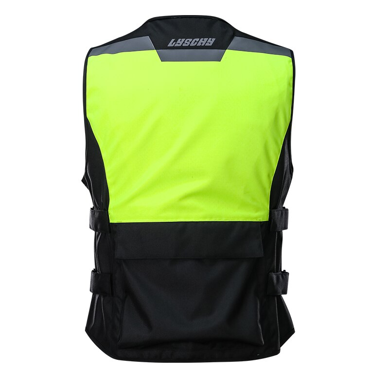 Reflective Running Vest Gear Cycling Motorcycle Reflective Vest,High  Visibility Night Running Safety Vest,Fluorescent yellow，G185856 