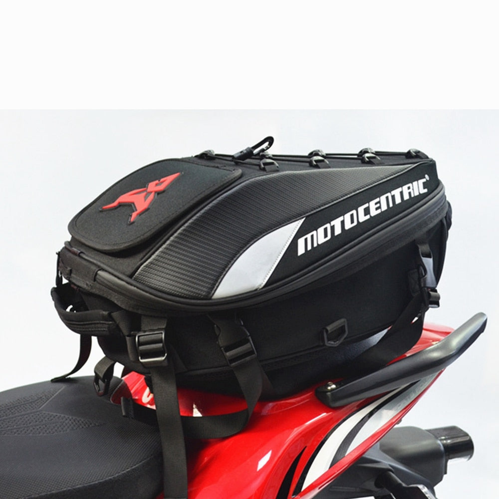 Motorcycle Tail Bag Motorbike Seat Back Bag Saddle Bag Rear Seat Package  Moto Motorbike Travel Saddle Tail Handbag - Walmart.com
