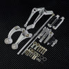 Motorcycle Forward Controls Complete Kit Pegs Levers &amp; Linkages For Harley Sportster 883 1200 XL Iron Custom Super Low 1991-2022