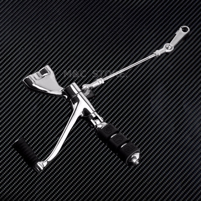 Motorcycle Forward Controls Complete Kit Pegs Levers &amp; Linkages For Harley Sportster 883 1200 XL Iron Custom Super Low 1991-2022