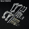 Motorcycle Forward Controls Complete Kit Pegs Levers &amp; Linkages For Harley Sportster 883 1200 XL Iron Custom Super Low 1991-2022