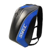 SSPEC Waterproof Motorcycle Tail Bag Multifunction Motor Bike Rear Seat Bag High Capacity Motorcycle Rider Backpack Carbon Fiber