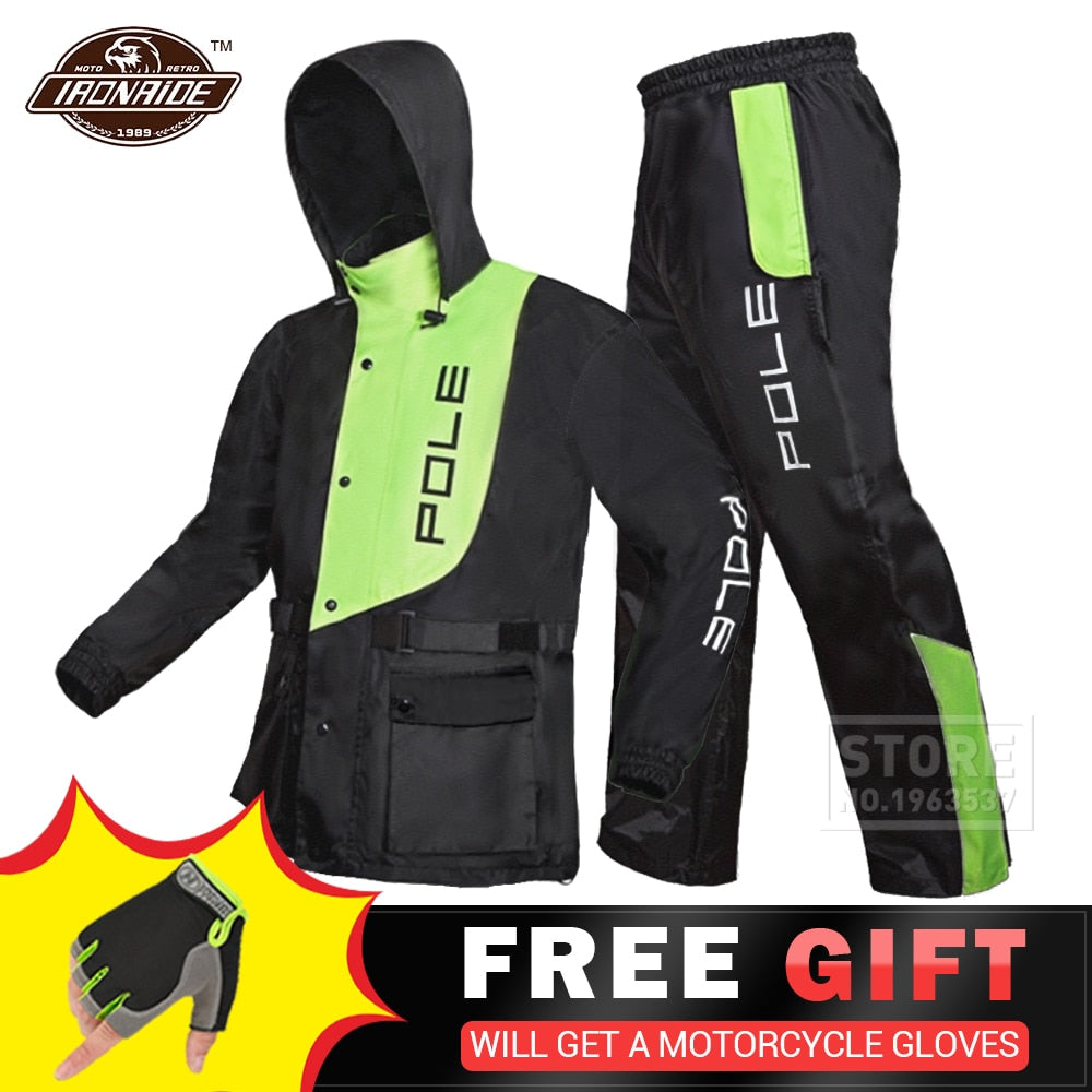Waterproof scooter jacket top