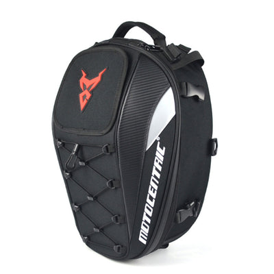 Waterproof Motorcycle Tail Bag Multifunction Motor Bike Rear Seat Bag High Capacity Motorcycle Rider Backpack