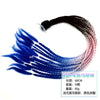 New Motorcycle Helmet Braids Helmet Hair Woman Motorcycle Ponytail Wig for Motorbike Bike Helmets Helmet Dirty Braid
