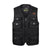 Men Large Size XL-4XL Motorcycle Casual Vest Male Multi-Pocket Tactical Fashion Waistcoats High Quality Masculino Overalls vest