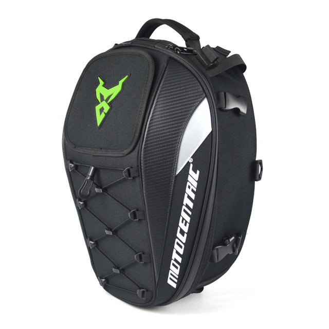 Motocentric Motorcycle Backpack Helmet Bag Waterproof Carbon Fiber Moto  Backpack