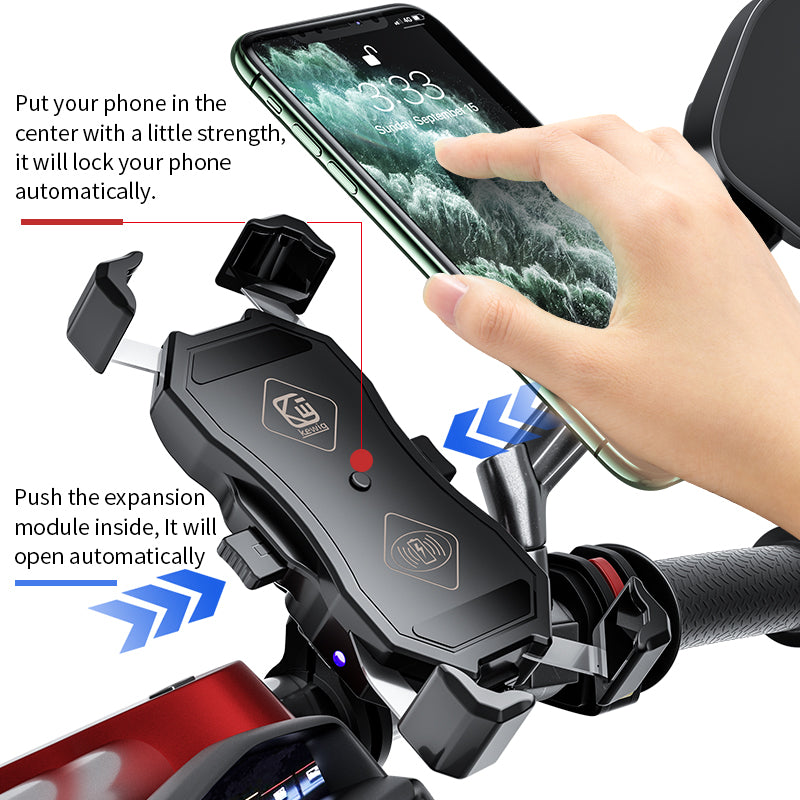Bike hotsell charging holder