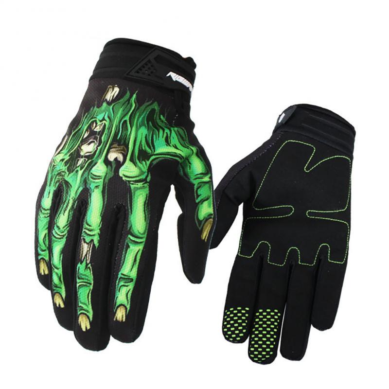 Summer Mesh Motorcycle MTB Off-Road Mountain Bike Guantes Cycling Riding  Gloves