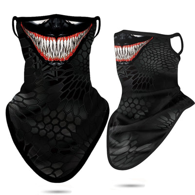 Summer Venom Scarf Triangle Mask Bicycle Neck Cover Army Hiking Running Headband Motorcycle Face Shield Windproof Bandana Snood