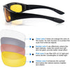 Fashionable Motorcycle Glasses Racing Anti-glare Windproof Vintage Men Women Safety Goggles Eyeglasses Sunglasses Eye Protection